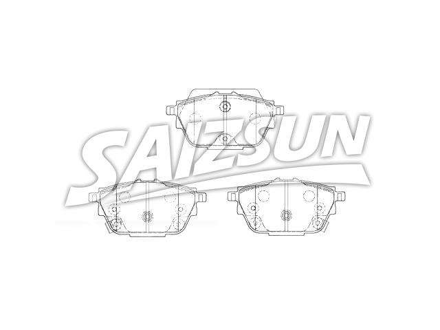 Brake Pad Set:3520001CADS010