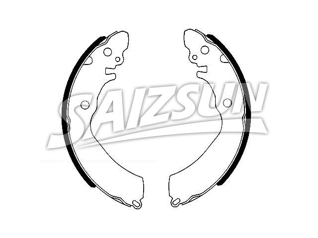 Brake Shoe Set:04495-BZ090