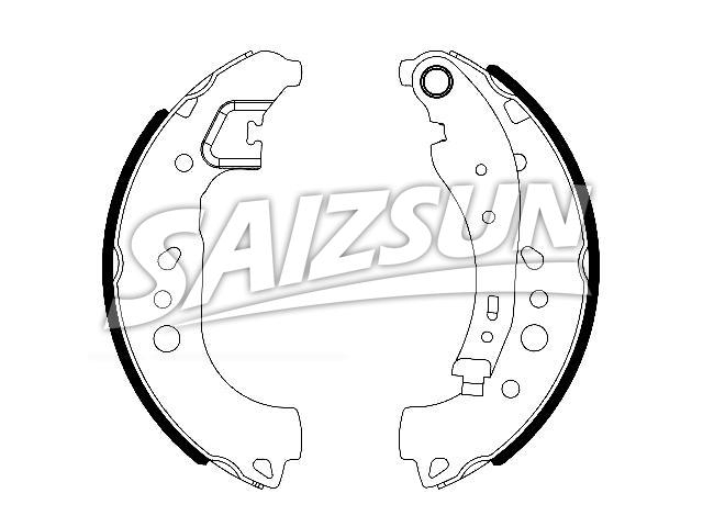 Brake Shoe Set:44 0A 080 42R