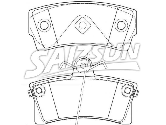 Brake Pad Set:F1010371510