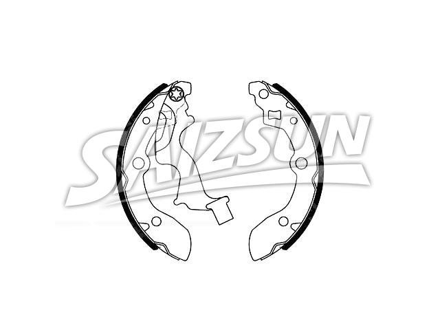 Brake Shoe Set:53210-62L00-000