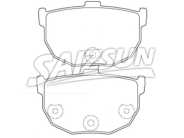 Brake Pad Set:S3500L21167-50024