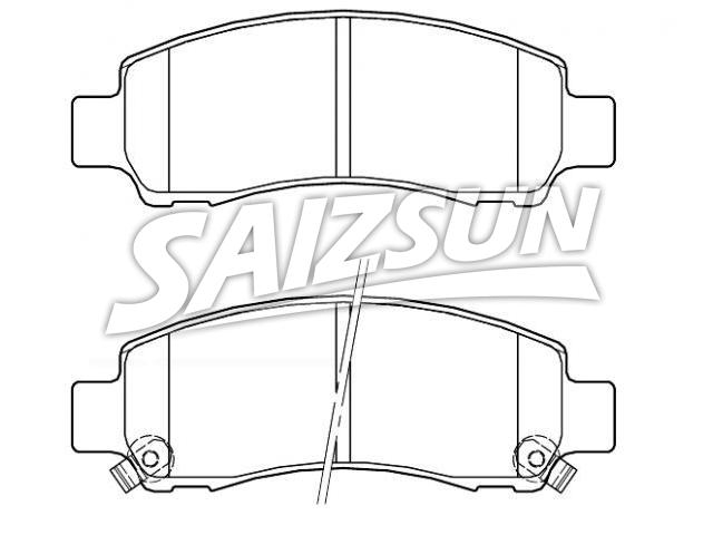 Brake Pad Set:L554010