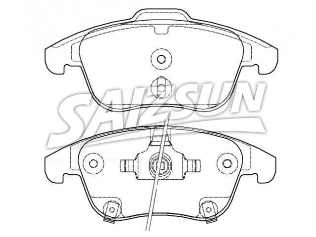 Brake Pad Set:HA3501500
