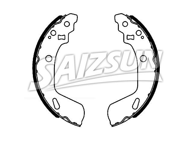 Brake Shoe Set:53200-58M00