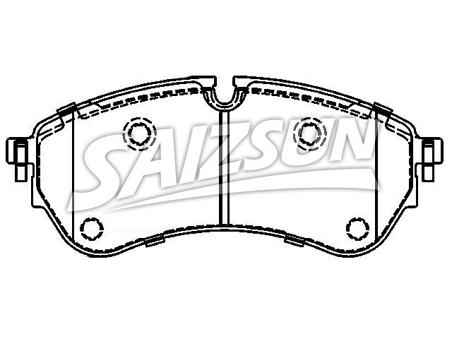 Brake Pad Set:65.50820-6000