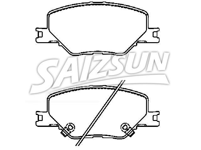 Brake Pad Set:8412 4408