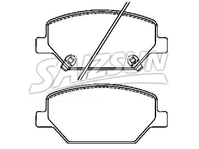 Brake Pad Set:84120877