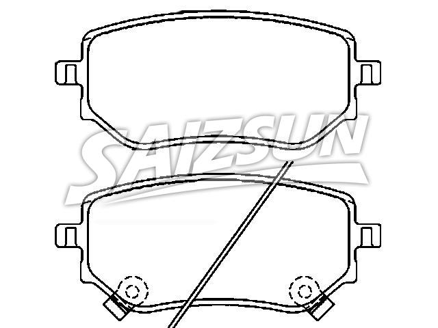 Brake Pad Set:470 423 06 00