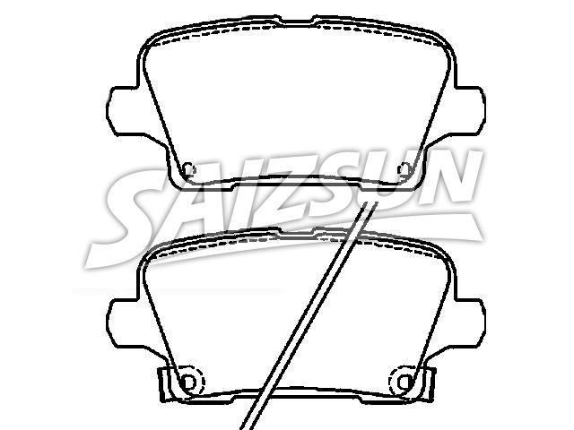 Brake Pad Set:13517694
