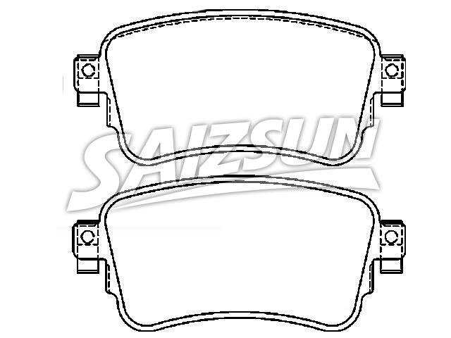 Brake Pad Set:16 179 368 80