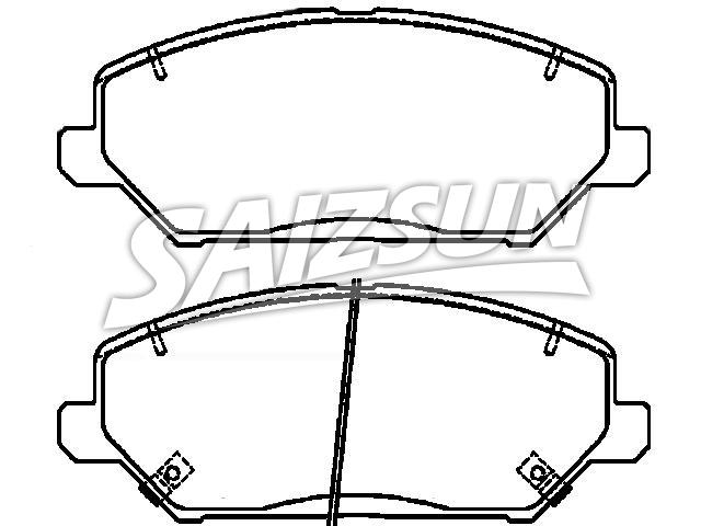 Brake Pad Set:58101-G4A00