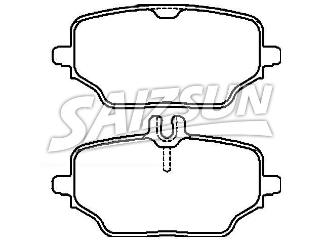 Brake Pad Set:000 420 42 02