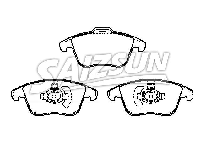 Brake Pad Set:2 110 592