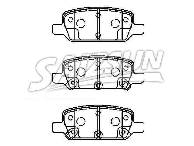 Brake Pad Set:8008244-00-B