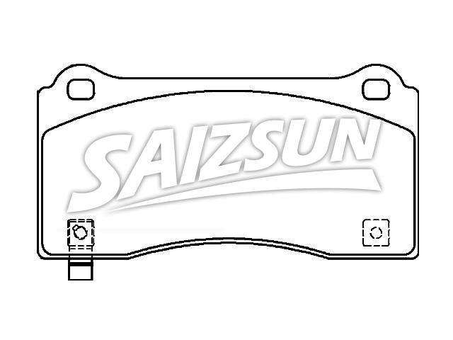 Brake Pad Set:8008240-00-B