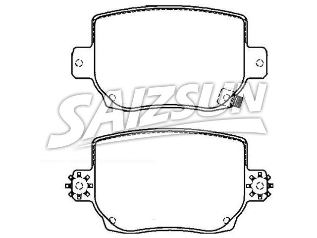 Brake Pad Set:800824600C