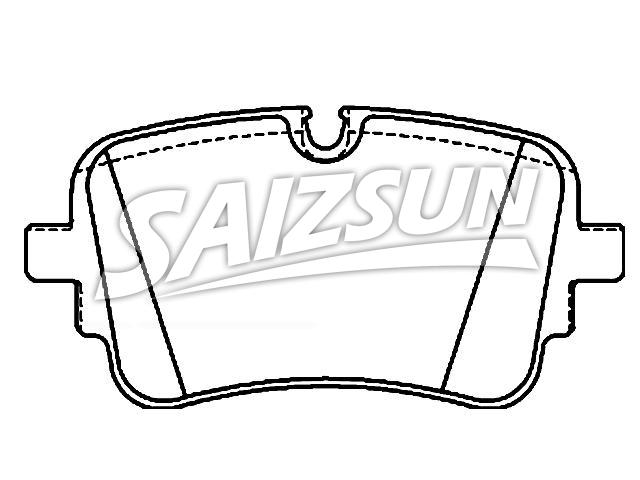 Brake Pad Set:4N0 698 451 E