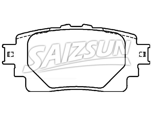 Brake Pad Set:04466-30360