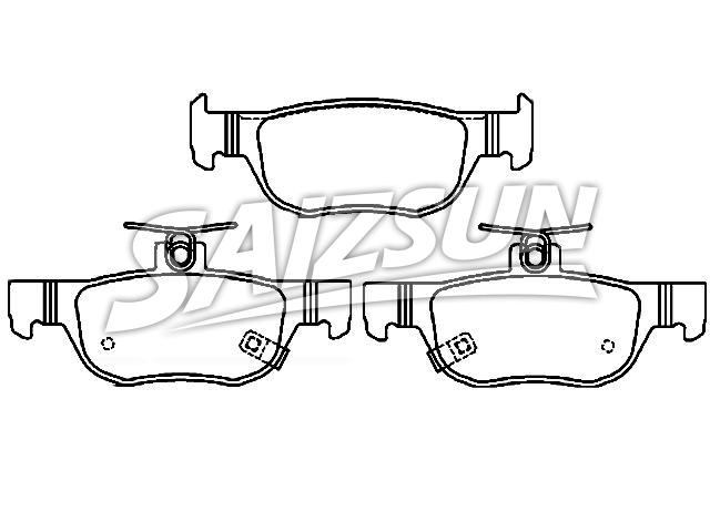 Brake Pad Set:DFZ5-26-43ZA