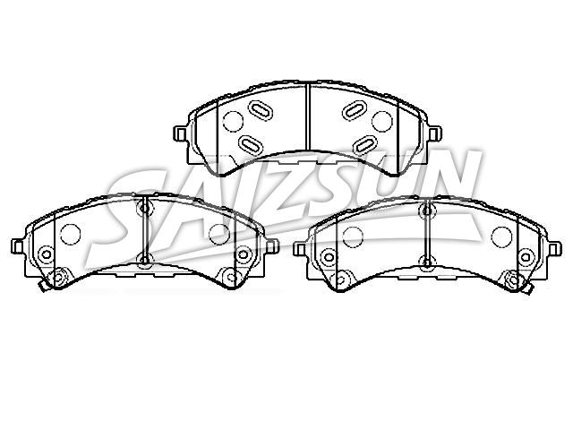Brake Pad Set:KB3Z-2001-A