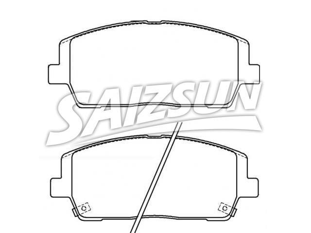 Brake Pad Set:58101-S1A85