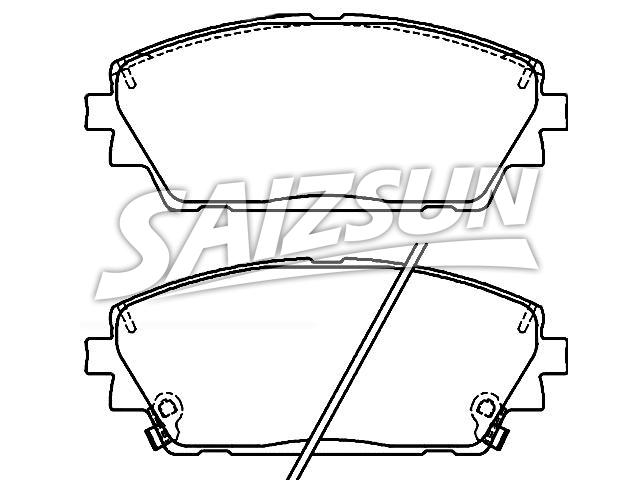 Brake Pad Set:BCYA-33-28ZA