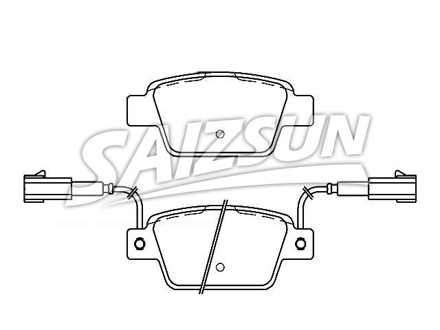 Brake Pad Set:7 736 580 9