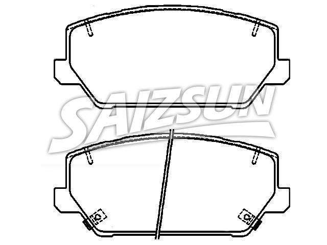 Brake Pad Set:58101-G8A30