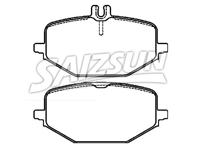 Brake Pad Set:000 420 51 02