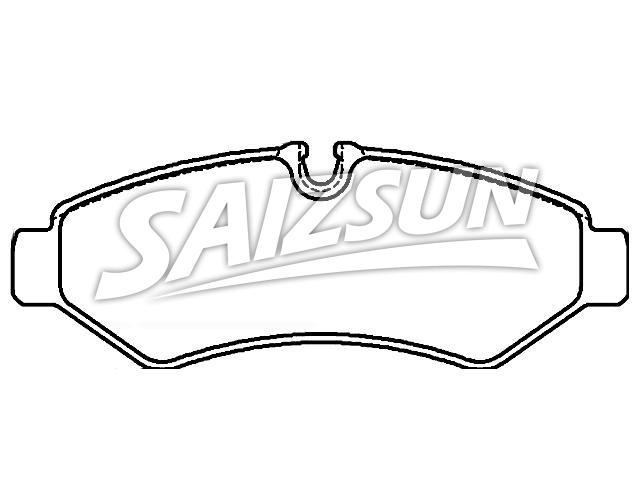 Brake Pad Set:910 420 36 00