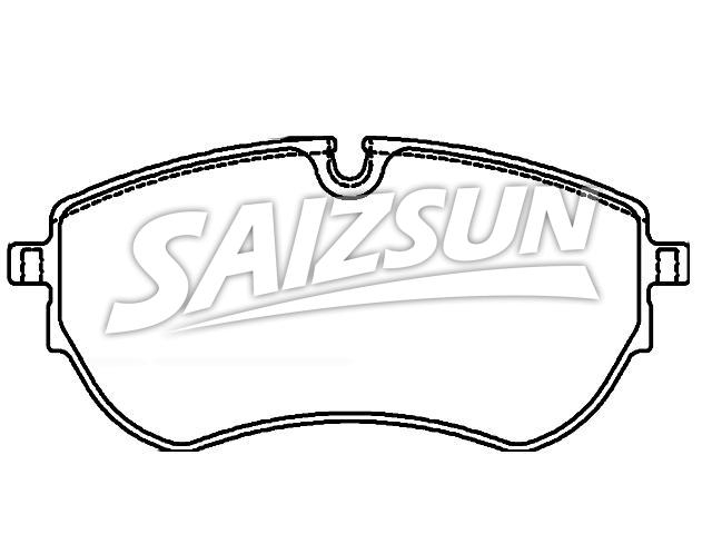 Brake Pad Set:2H6 698 151 A