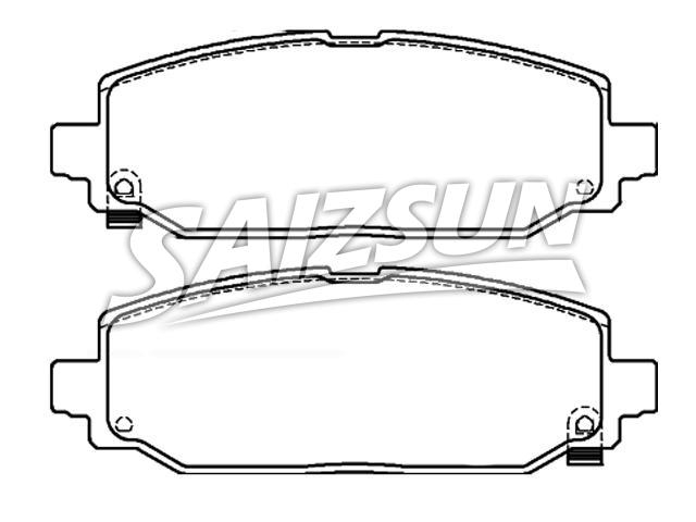 Brake Pad Set:68386838AA