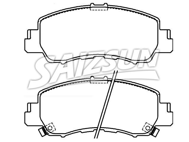 Brake Pad Set:46 05B 607
