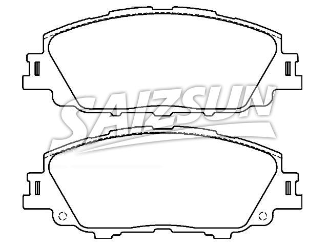 Brake Pad Set:04465-02460