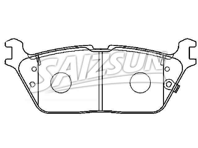Brake Pad Set:68412364AA