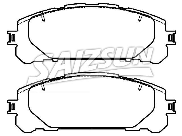 Brake Pad Set:04465-02530