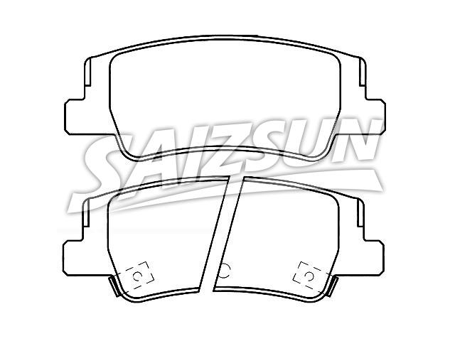 Brake Pad Set:58302-L1A00