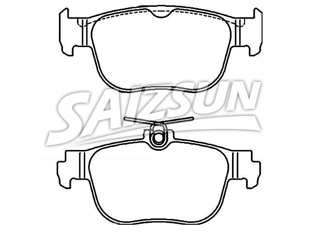 Brake Pad Set:8Y0 698 451