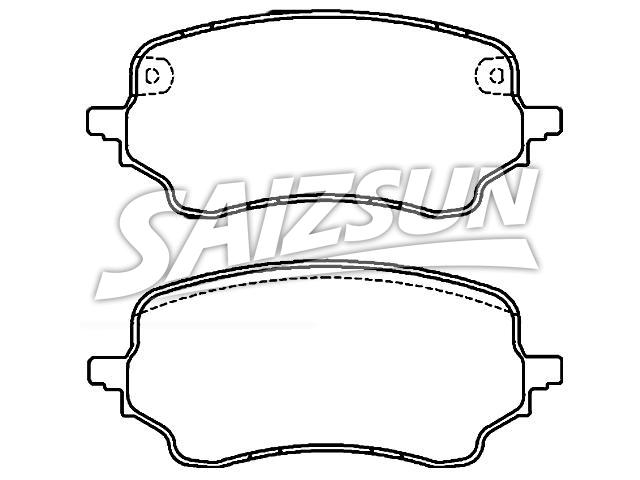 Brake Pad Set:2 425 653