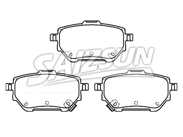 Brake Pad Set:04466-02410