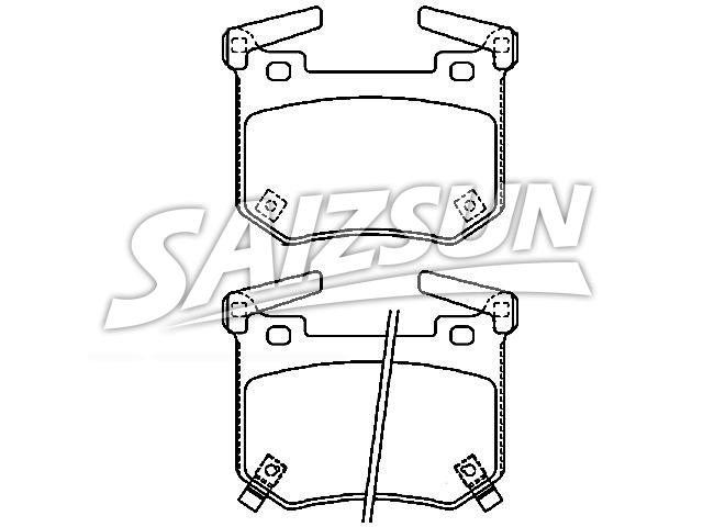 Brake Pad Set:58302-J5A50