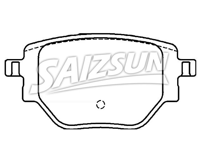 Brake Pad Set:16 647 371 80
