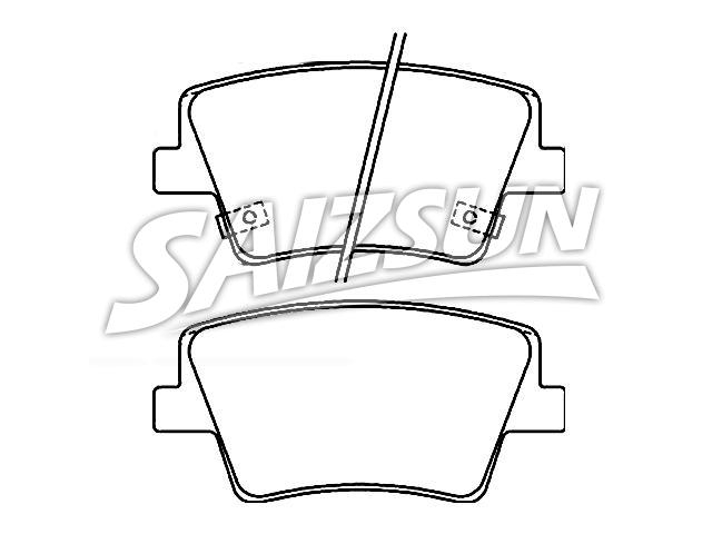 Brake Pad Set:58302-S1A70