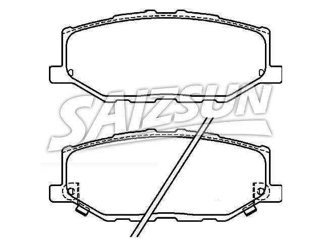 Brake Pad Set:55810-78R00