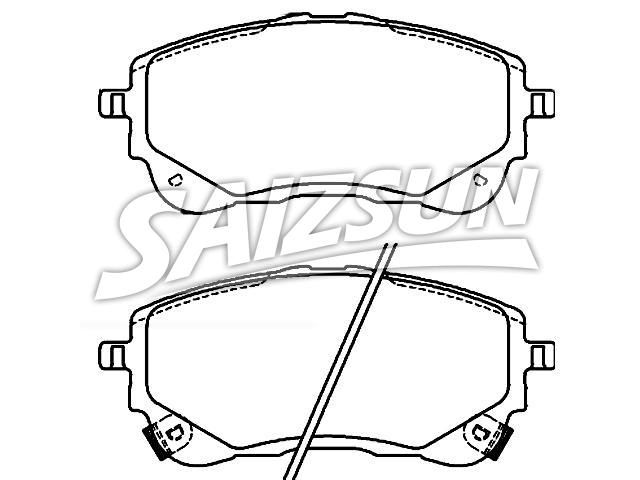 Brake Pad Set:04465-02470