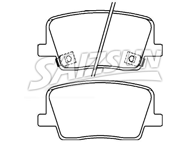 Brake Pad Set:48413-360B0