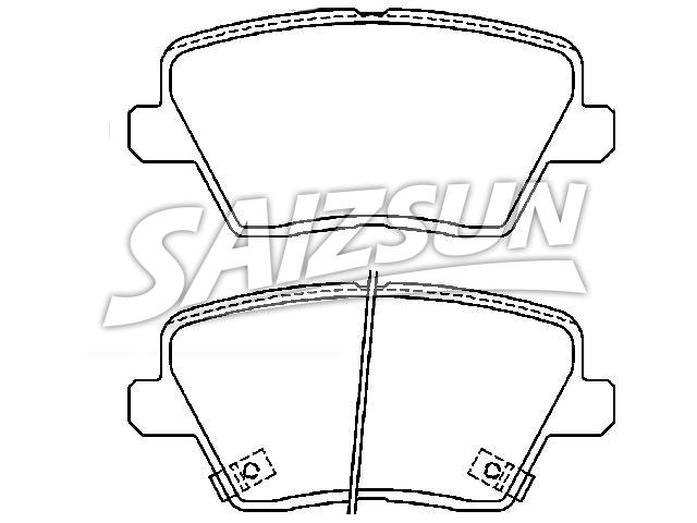 Brake Pad Set:58302-G4A30