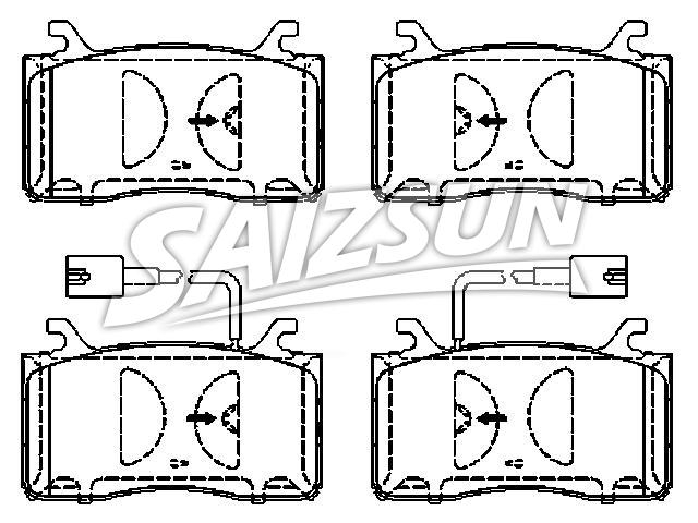 Brake Pad Set:7 736 767 7