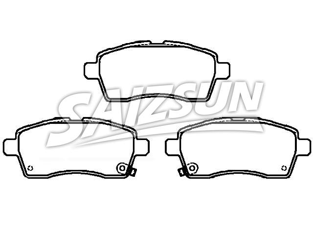 Brake Pad Set:55810-62R00